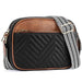 BOSTANTEN Quilted Crossbody Bags for Women Vegan Leather Purses Small Shoulder Handbags with Wide Strap
